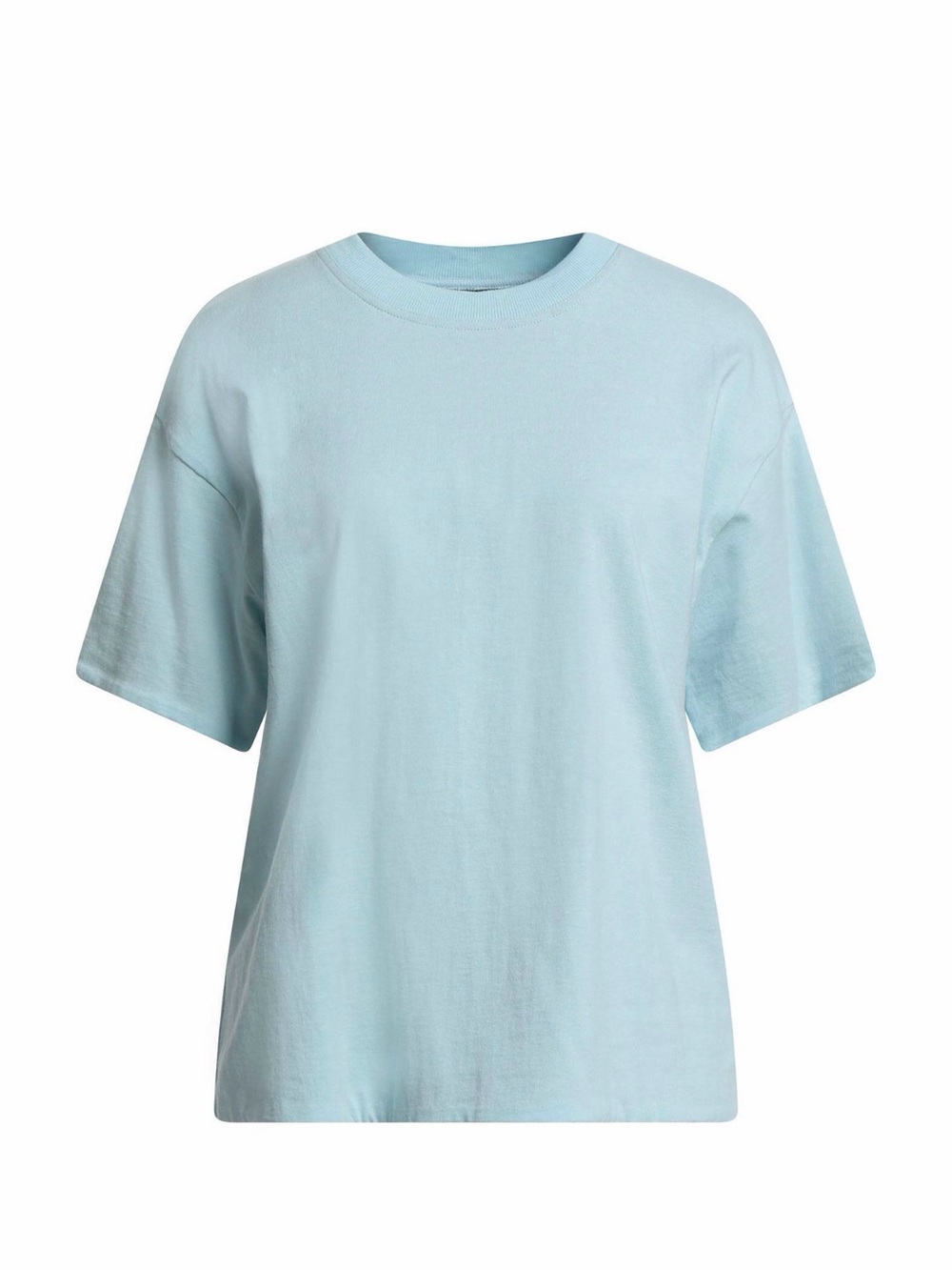$800 BOTTEGA VENETA BLUE DOUBLE LAYER T-SHIRT SIZE S